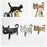 Hot Metal Hook Key Hanger Cat DecorativeTail Shaped Kitchen Wall Door Holder Clothes Storage Rack Seamless Hook Tool Accessories
