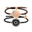 Sun-Moon Smart Sensing Couple Bracelet
